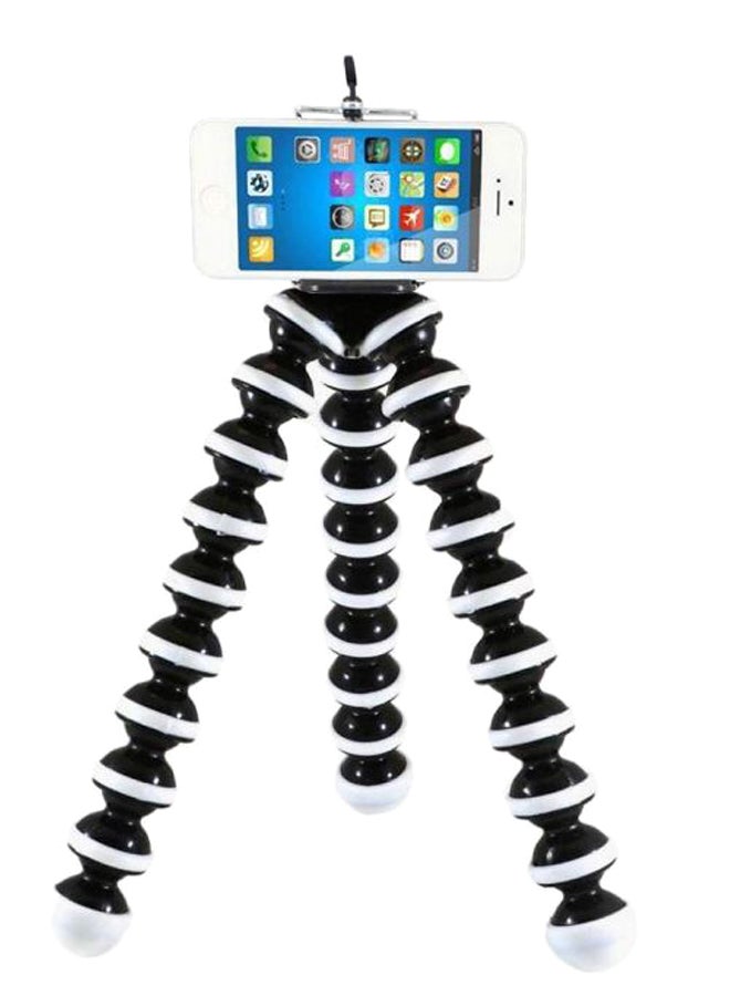 MARGOUN Flexible Tripod Phone Mount Black/White/Silver - Image 2