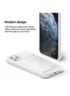 VRS Design Damda High Pro Shield Case Cover For iPhone 11 PRO White  - Image 3