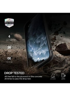 VRS Design Single Fit Case Cover For iPhone 11 Pro MAX Black  - Image 2