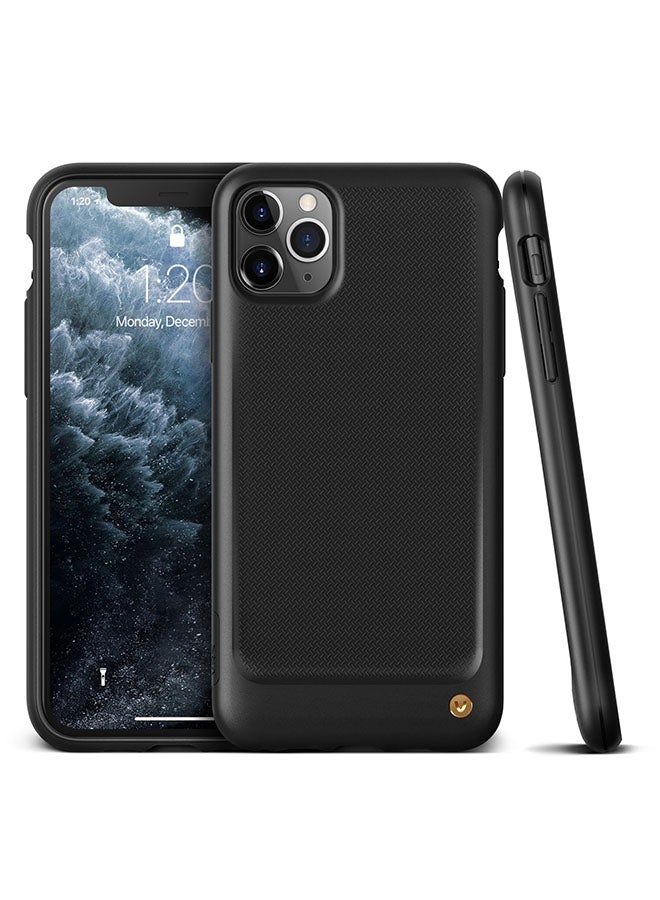 VRS Design Single Fit Case Cover For iPhone 11 Pro MAX Black  - Image 5