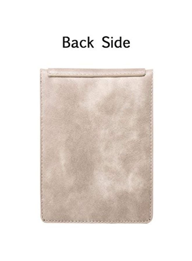 seOSTO - Tassel Cell Phone Holder Crossbody Bag Beige - Image 1