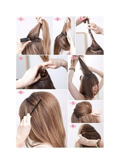 AnHua 2-Piece Beehive Hair Comb Pin Hot Beige  - Image 5