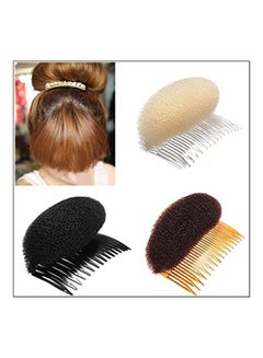AnHua 2-Piece Beehive Hair Comb Pin Hot Beige  - Image 4