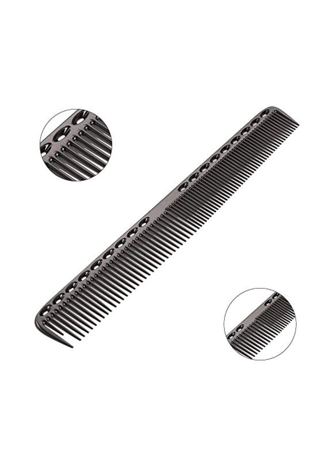 ANSELF Professional Salon Hairdressing Comb Black 8.4x1inch - Image 2