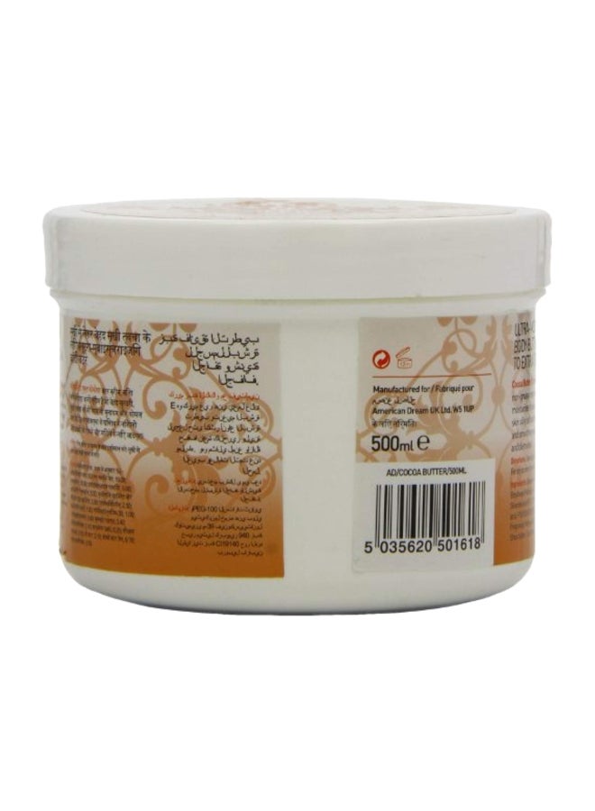 AMERICAN DREAM Cocoa Butter Cream 500ml  - Image 4
