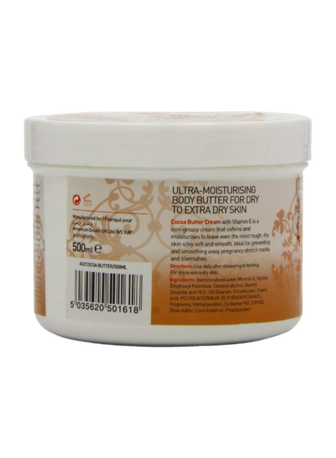 AMERICAN DREAM Cocoa Butter Cream 500ml  - Image 5