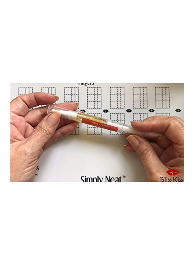 Bliss Kiss Simply Pure Cuticle And Nail Hydrating Oil Yellow 2ml - Image 2