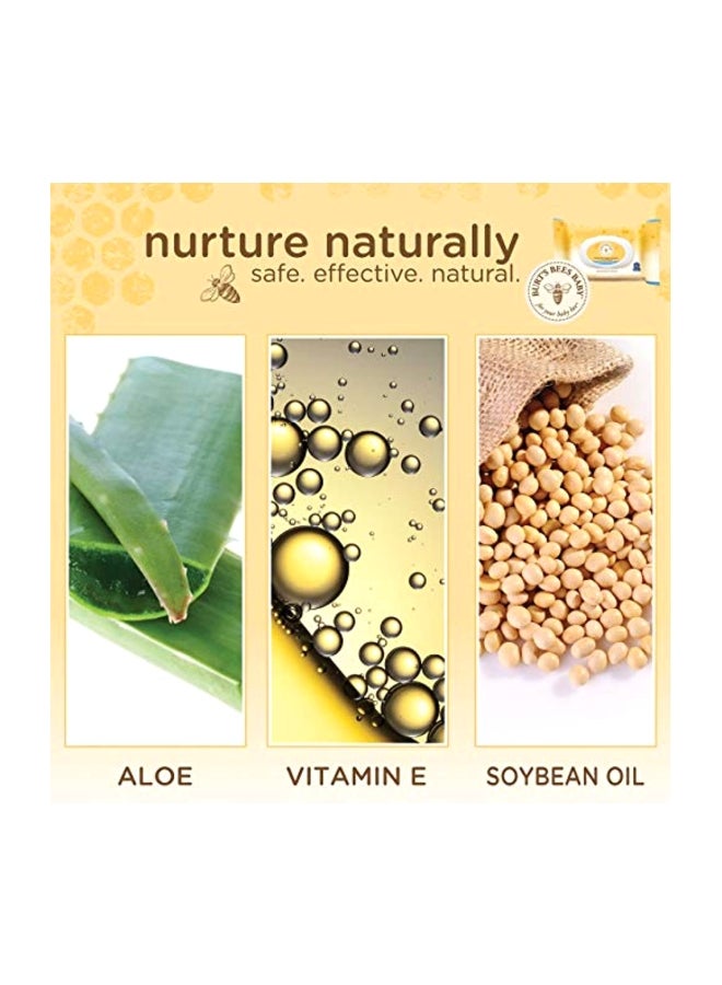 بيرتس بيز مناديل مبللة خالية من الكلور، 72 قطعة - Image 5