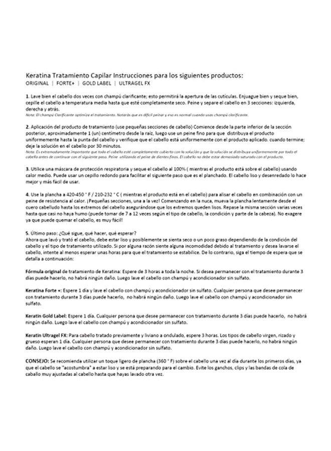 كيراتين ريسيرش علاج جولد ليبل القوي لفرد الشعر بالكيراتين 240ملليلتر - Image 3