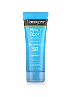 Neutrogena 3-Piece Hydro Boost Water Gel Non-Greasy Moisturizing Sunscreen SPF 50 Blue 3.0 (88 ) eachFluid Ounce  - Image 2