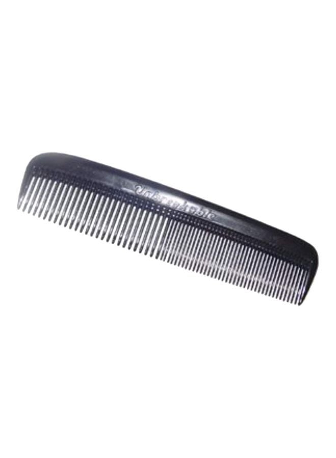 CLIPPERMATE 5-Piece Pocket Comb Black 5inch