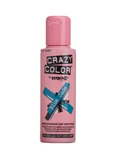 Crazy Color Renbow Semi-Permanent Hair Color Cream Blue Jade 100ml  - Image 1