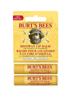 2-Piece Beeswax Lip Balm 8.5grams