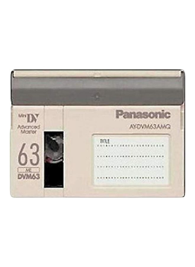 Panasonic - Mini-DV Video Cassette AY-DVM63AMQ - Image 1