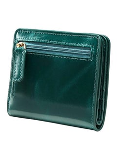 ITSLIFE Bifold Leather Pocket Wallet Green  - Image 1