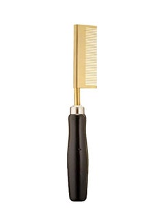 Professional Pressing Comb Stove Iron Gold/Black