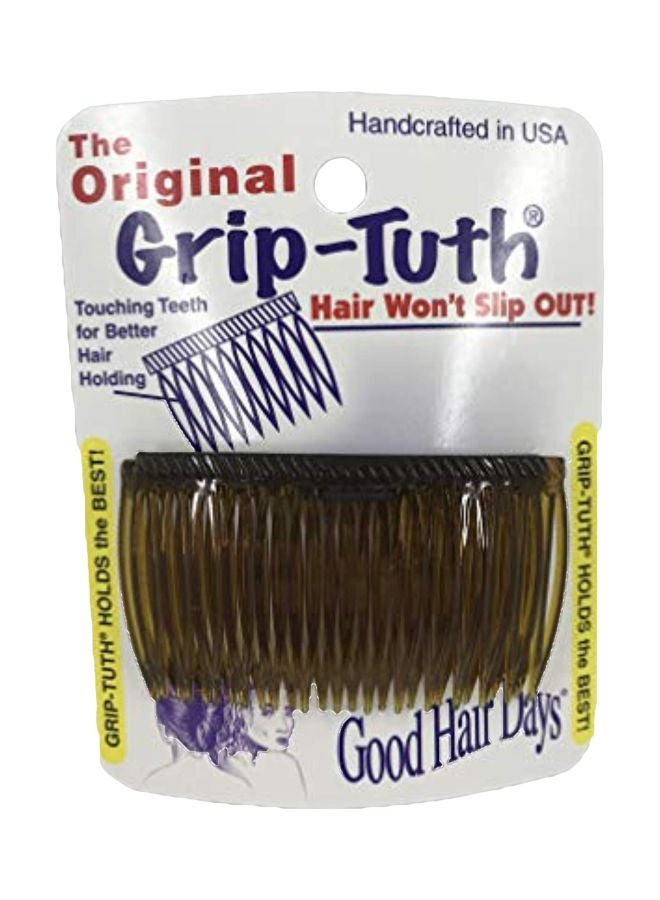 Good Hair Days Grip Tuth Hair Clip Gold 2.75inch