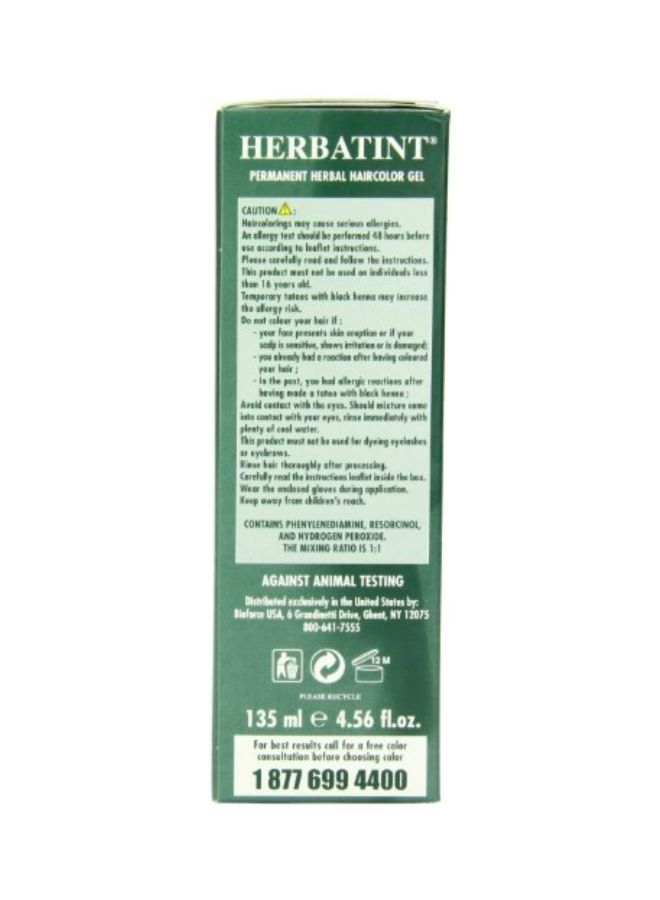 Herbatint Permanent Herbal Hair Color Gel 1N Black 150ml - Image 4