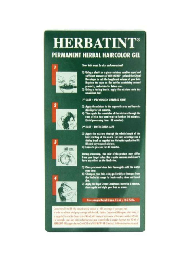 Herbatint Permanent Herbal Hair Color Gel 1N Black 150ml - Image 3