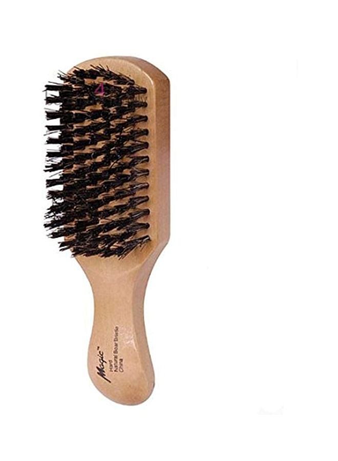 Magic Boar Bristle Hair Brush Beige/Black