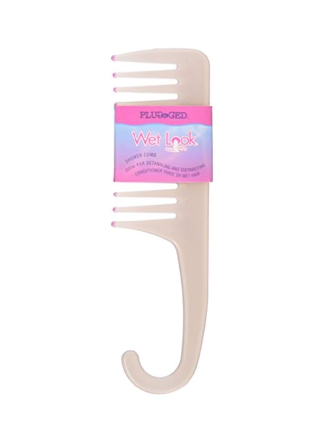 Plugged In Shower Comb Beige - Image 2