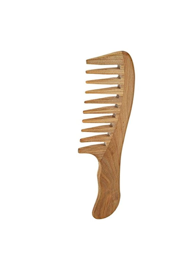 UWND Wide Tooth Hair Comb Beige - Image 2