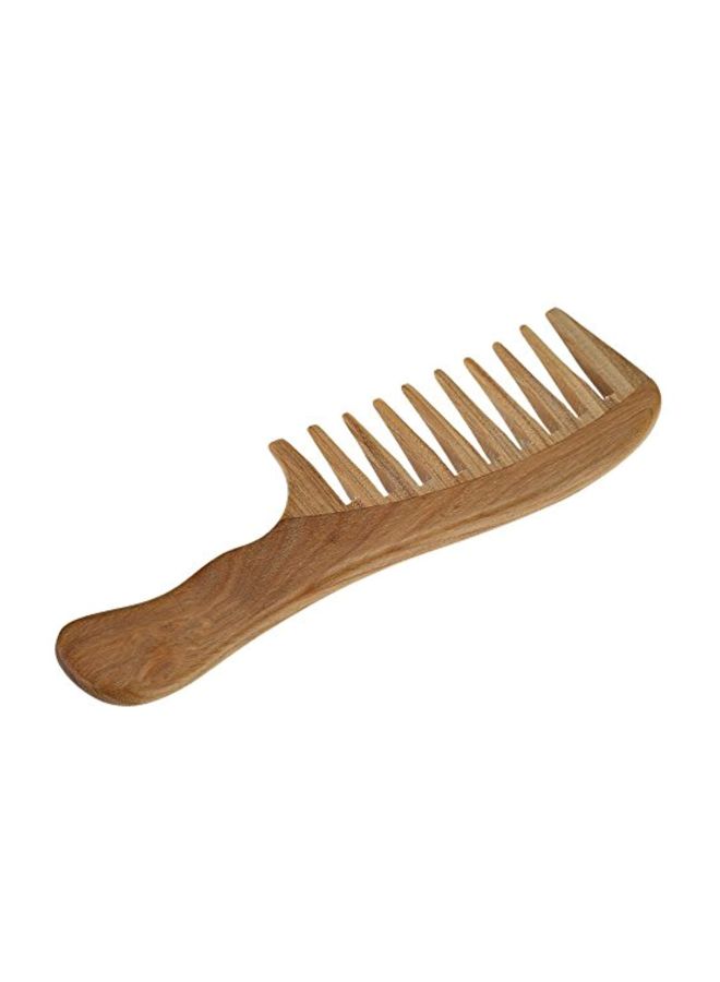 UWND Wide Tooth Hair Comb Beige - Image 3