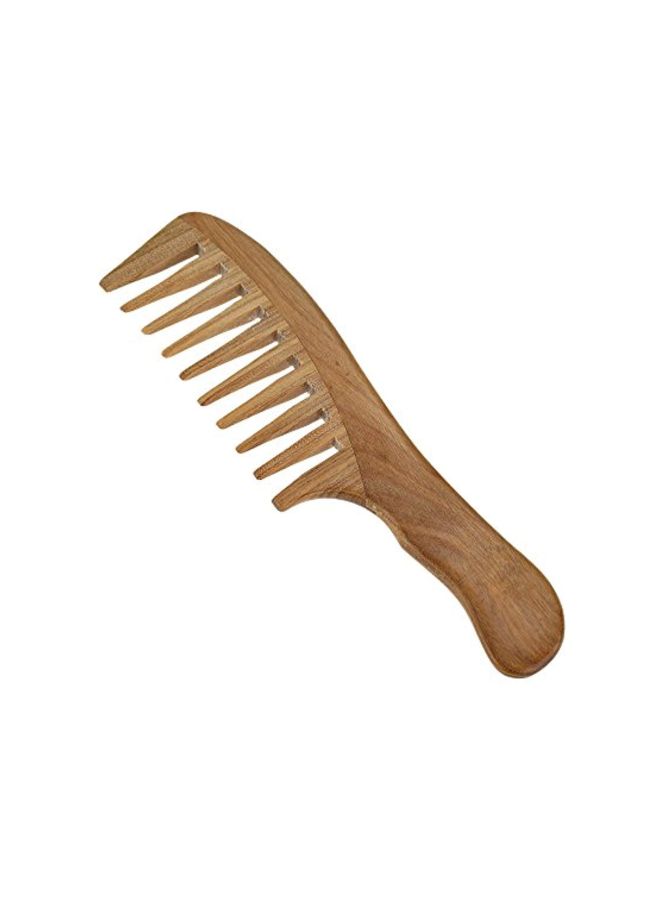 UWND Wide Tooth Hair Comb Beige - Image 4