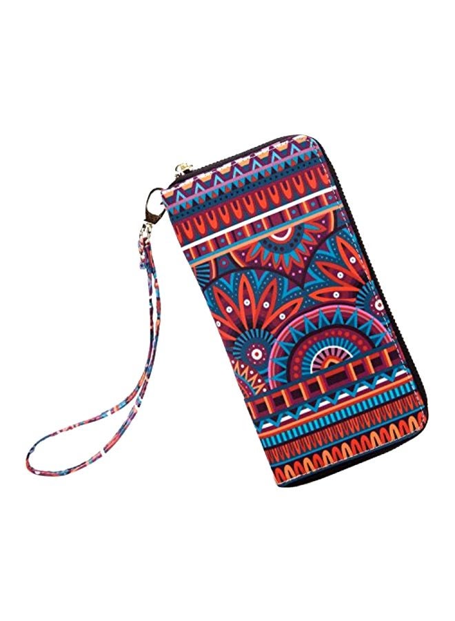 LOVESHE Bohemian Style Clutch J-Semicircular Leaves-color - Image 1