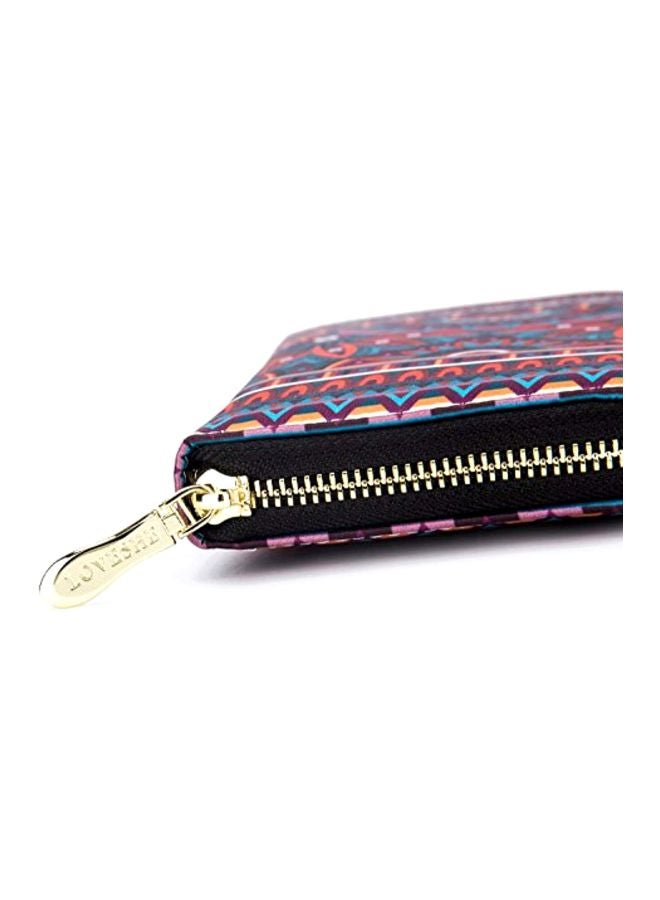 LOVESHE Bohemian Style Clutch J-Semicircular Leaves-color - Image 4