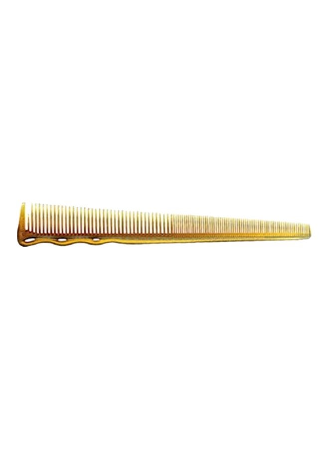 YS PARK Extra Fine Short Hair Design Comb Gold 7.4inch
