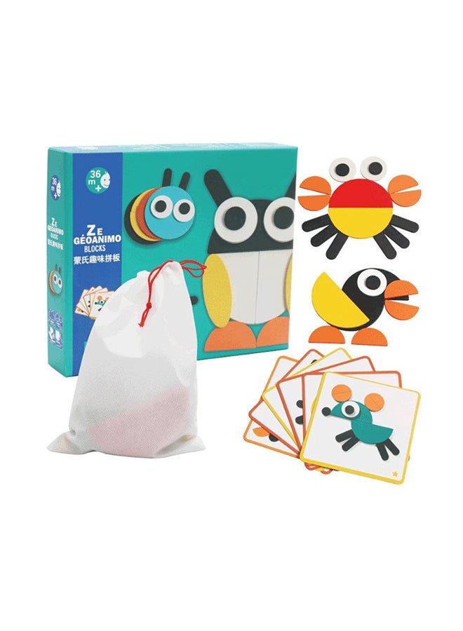 Wooden Educational Toy Jigsaw Puzzle - Image 1