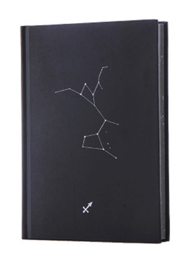 Twelve Constellations Student Notebook Black