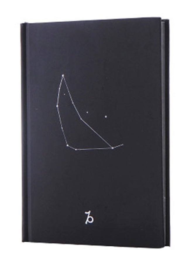 Generic - Twelve Constellations Student Notebook Black - Image 1