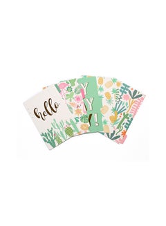 5-Piece A5 Index Pages Notebook Set Multicolor