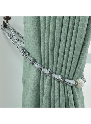 Rope Curtain Drapery Grey 20x5x12centimeter - v1569241395/N30158442A_1
