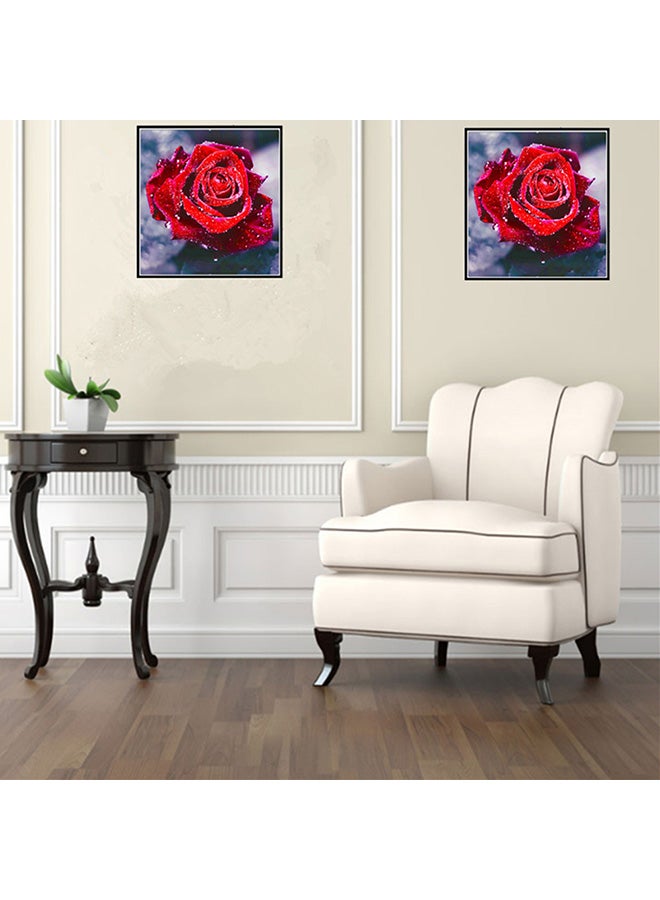 لوحة فنية بألماس دائري خماسي الأبعاد يمكنك صنعها بنفسك متعدد الألوان 30X30X33Ø³Ù†ØªÙŠÙ…ØªØ± - Image 2