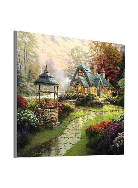 5D DIY Round Diamond Painting Multicolour 30X25X25centimeter