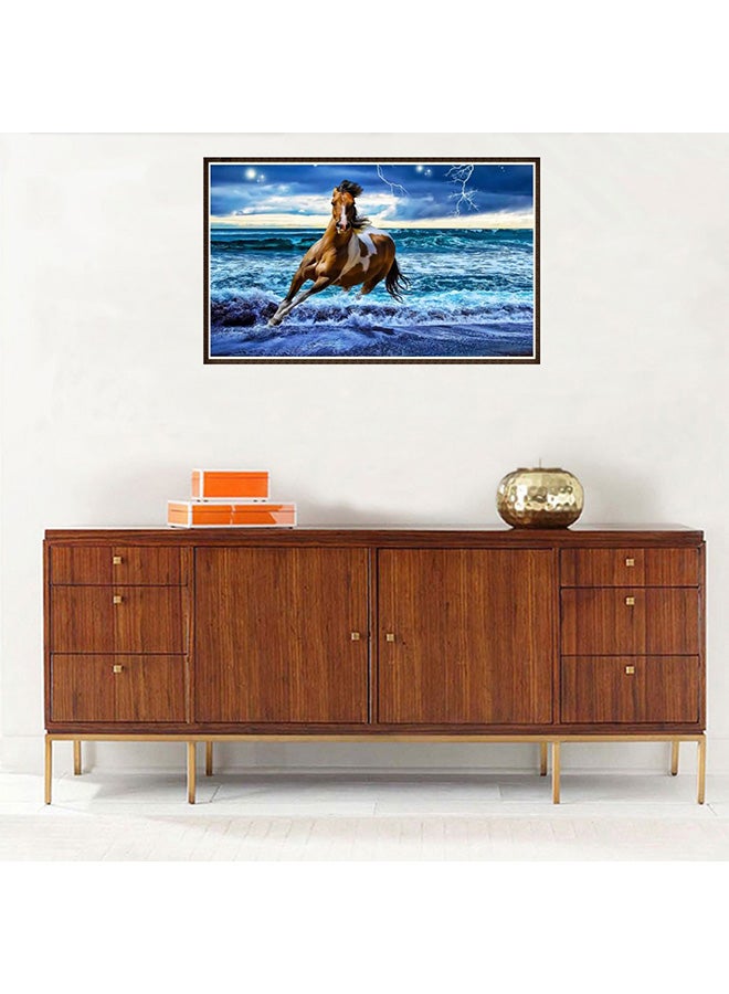 لوحة فنية بألماس دائري خماسي الأبعاد يمكنك صنعها بنفسك متعدد الألوان 30x20x28Ø³Ù†ØªÙŠÙ…ØªØ± - Image 2