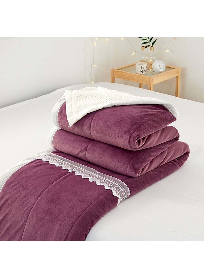 دفاية بتصميم ناعم cotton متعدد الألوان 100x140سم
