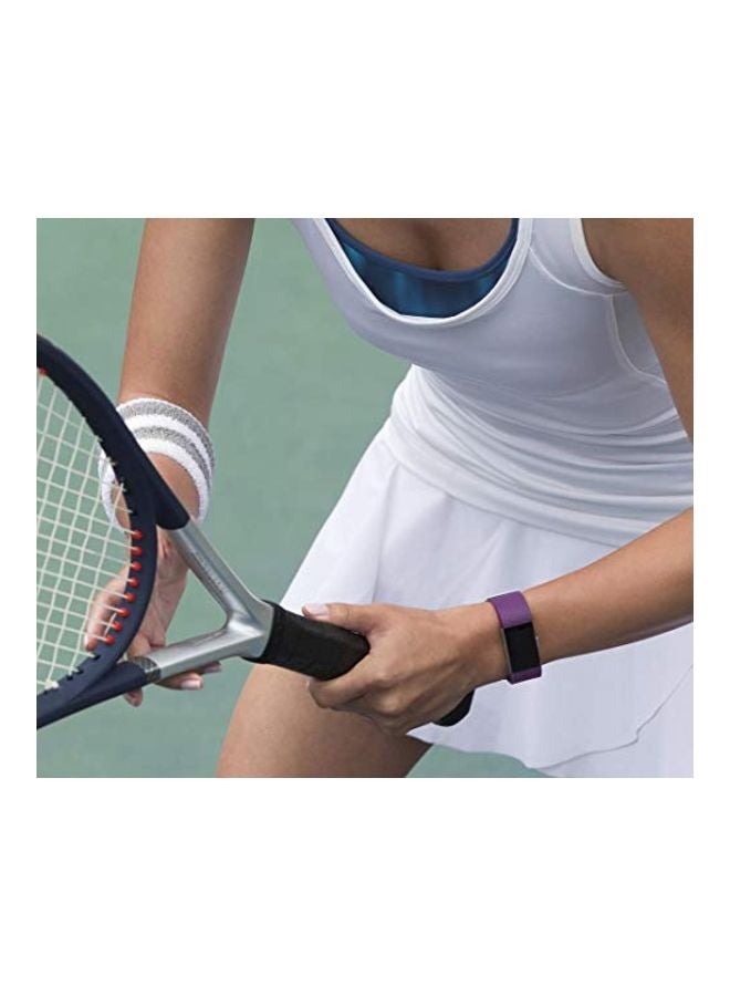 Fitbit - Charge 2 PurePulse Heart Rate Fitness Tracker Plum - Image 1