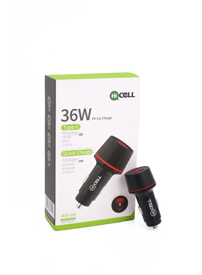 High Performance Car Phone Charger Black - Image 3