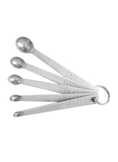 5-Piece Stainless Steel Measuring Spoon Silver - v1569245649/N30032607A_1