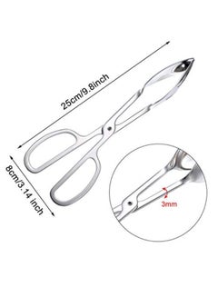 BOAO 2-Piece Kitchen Tong Silver 500grams  - Image 2