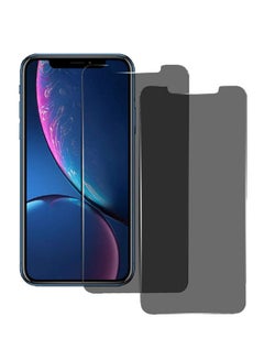 360° Privacy Anti-Peeping LCD Screen Protector For iPhone XR Black