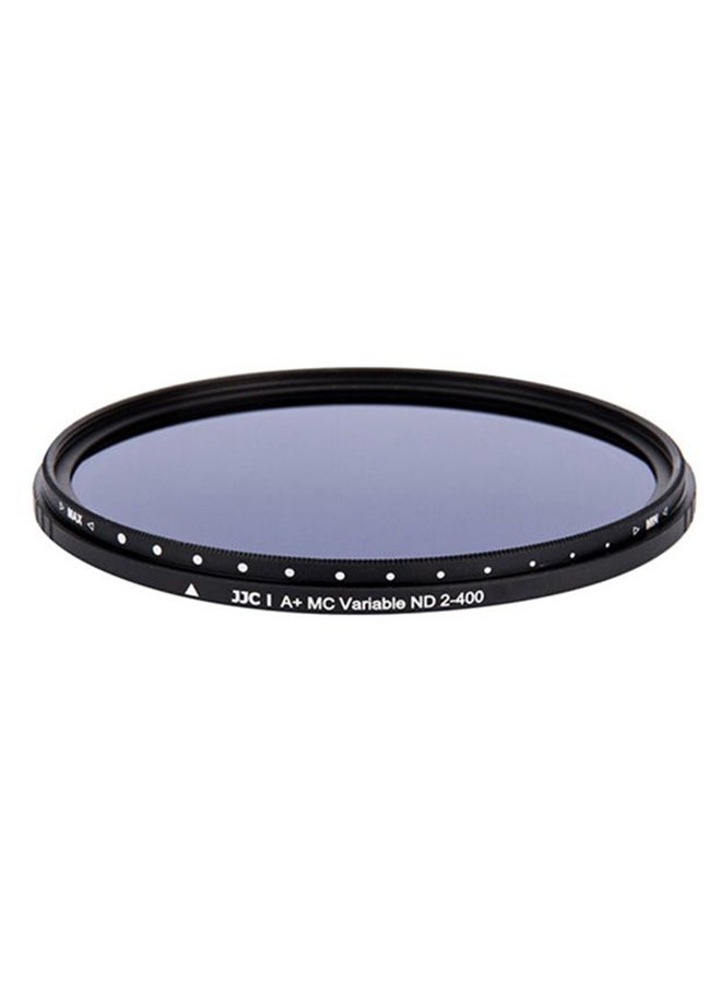 JJC - 62mm Ultra-Slim Variable Neutral Density Filter Black/Grey - Image 1
