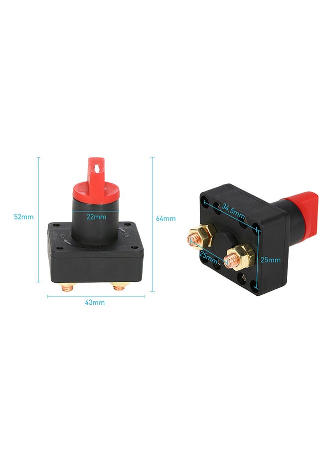 Generic Battery Disconnect Kill Selector Switch For Car  - Image 3