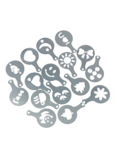 Everrich 16-Piece Coffee Printing Stencil White 33grams  - Image 3