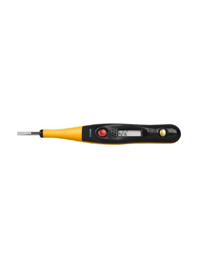INGCO Pencil Tester Screwdriver Yellow/Black - Image 1