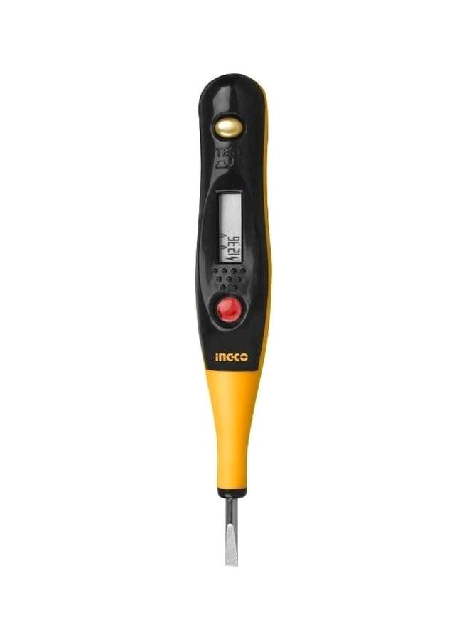 INGCO Digital Tester Screwdriver Black/Yellow/Silver